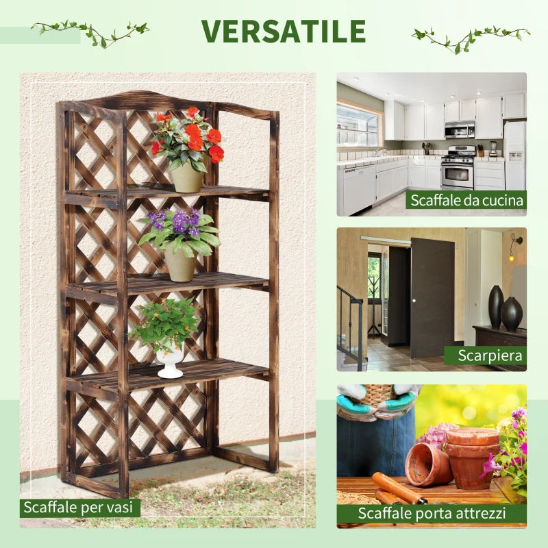 Scaffale Porta Piante