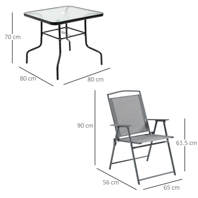 Set Tavolo con 4 Sedie