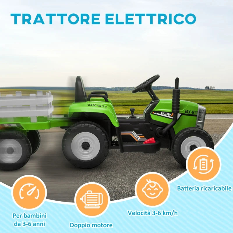 Trattore Elettrico per Bambini