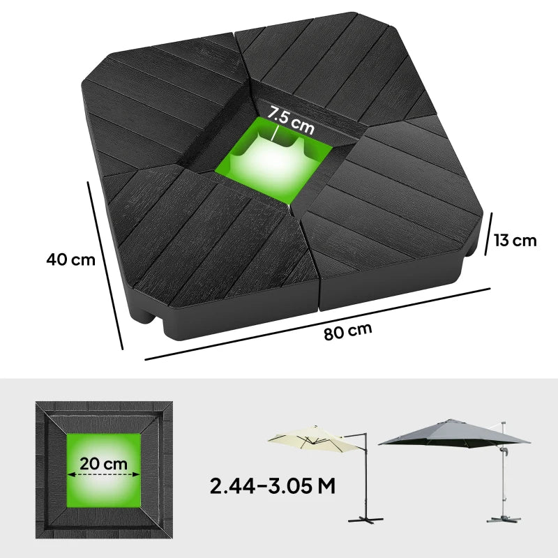 Set 4 Mattonelle Base